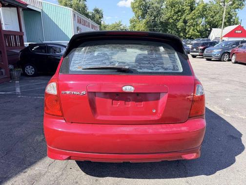 Classic Red 2006 Kia Spectra5 Spectra5 4dr Wagon w/Manual
