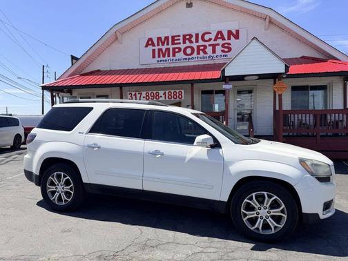 WHITE 2014 GMC Acadia SLT-1