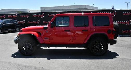 Firecracker Red Clearcoat 2025 Jeep Wrangler 4xe Sahara