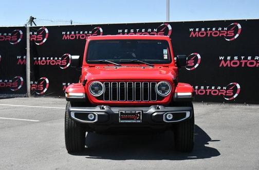 Firecracker Red Clearcoat 2025 Jeep Wrangler 4xe Sahara