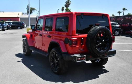 Firecracker Red Clearcoat 2025 Jeep Wrangler 4xe Sahara