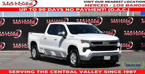Summit White 2024 Chevrolet Silverado 1500 LT