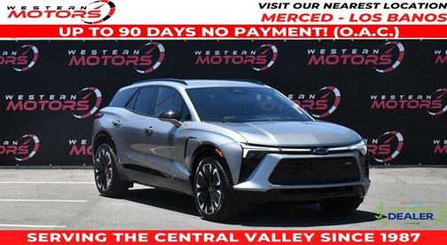 Sterling Gray Metallic 2024 Chevrolet Blazer EV eAWD RS