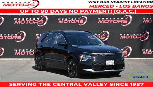 Aurora Black Pearl 2023 Kia Niro EV Wind