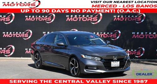Gray 2020 Honda Accord Sport 1.5T