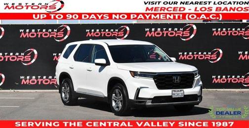 White 2024 Honda Pilot EX-L