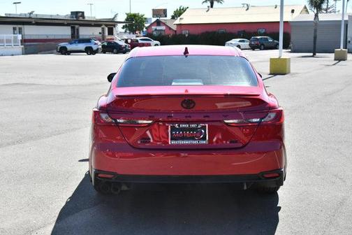 Red 2025 Toyota Camry SE