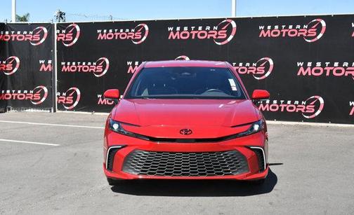 Red 2025 Toyota Camry SE