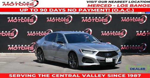 Silver 2022 Acura TLX A-Spec