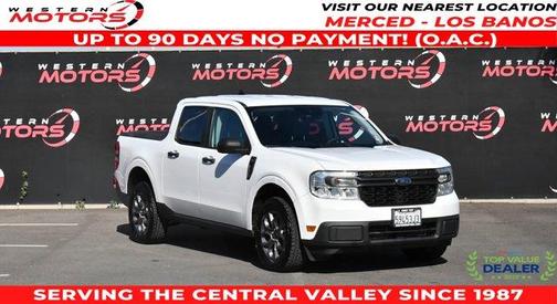 White 2022 Ford Maverick XLT
