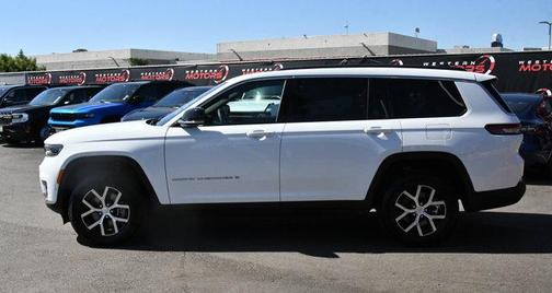 Bright White Clearcoat 2024 Jeep Grand Cherokee L Limited