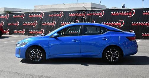 Electric Blue Metallic 2024 Nissan Sentra SV