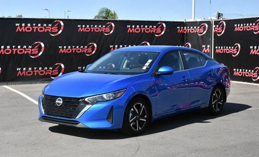 Electric Blue Metallic 2024 Nissan Sentra SV