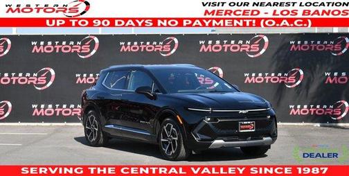 Black 2025 Chevrolet Equinox EV LT2 w/PDE