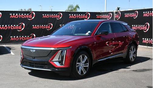 Radiant Red 2024 Cadillac LYRIQ Tech