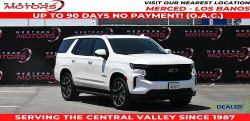 Iridescent Pearl Tricoat 2023 Chevrolet Tahoe RST