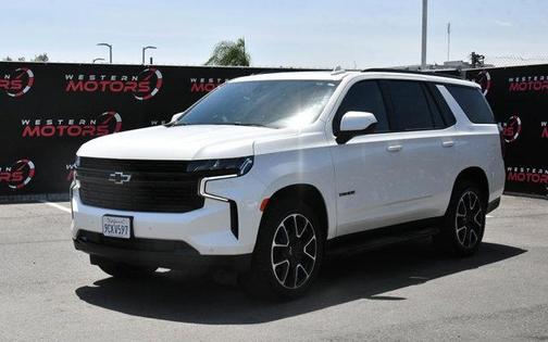 Iridescent Pearl Tricoat 2023 Chevrolet Tahoe RST