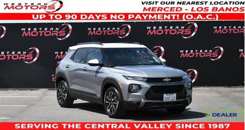 Sterling Gray Metallic 2023 Chevrolet Trailblazer ACTIV