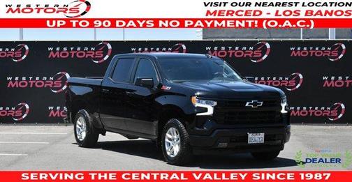 Black 2024 Chevrolet Silverado 1500 RST