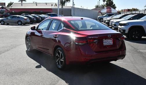 Scarlet Ember 2025 Nissan Sentra SV