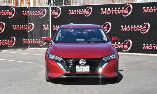 Scarlet Ember 2025 Nissan Sentra SV