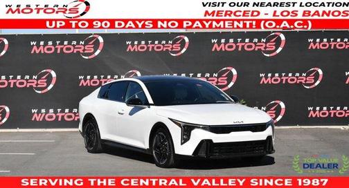 Snow White Pearl 2025 Kia K4 GT-Line