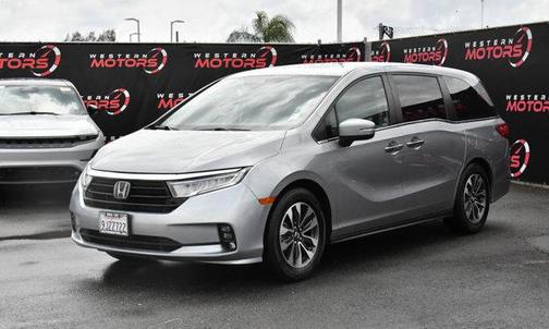 Gray 2023 Honda Odyssey EX-L