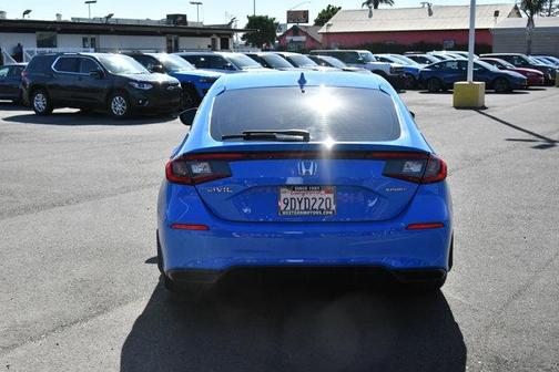 Blue 2022 Honda Civic Sport