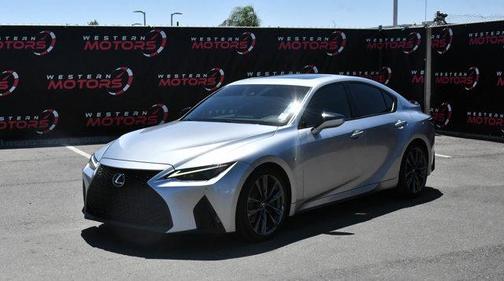 Silver 2022 Lexus IS 350 F Sport