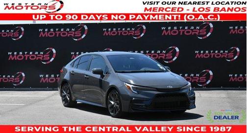 Black 2023 Toyota Corolla SE