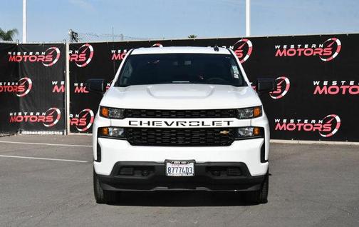 Summit White 2021 Chevrolet Silverado 1500 Custom