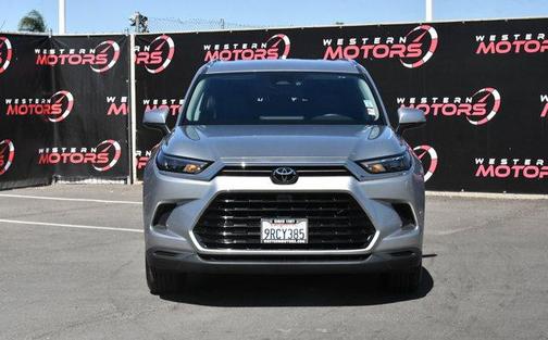 Silver 2024 Toyota Grand Highlander XLE