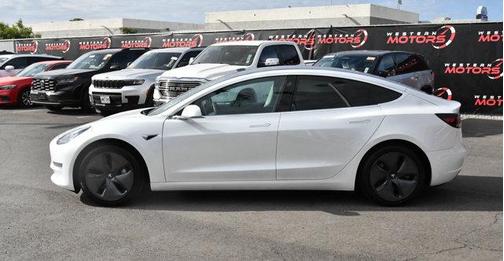White 2020 Tesla Model 3 Standard Range