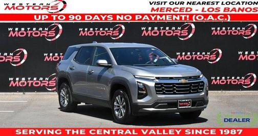 Sterling Gray Metallic 2025 Chevrolet Equinox LT