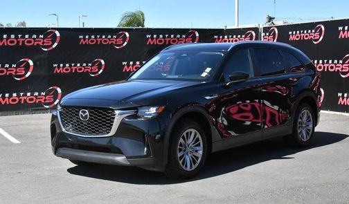 Jet Black Mica 2025 Mazda CX-90 SE