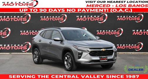 Sterling Gray Metallic 2025 Chevrolet Trax LT