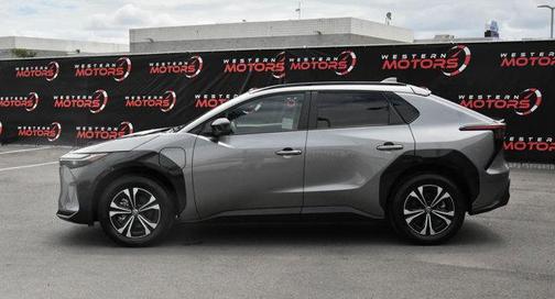 Gray 2023 Toyota bZ4X XLE