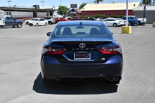 Blue 2022 Toyota Camry SE