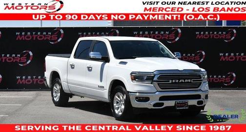 Bright White Clearcoat 2022 RAM 1500 Laramie