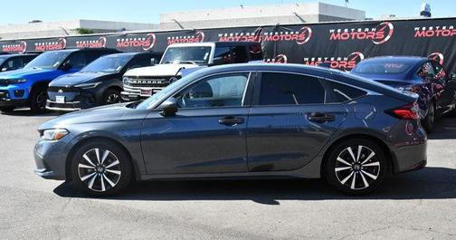 Gray 2024 Honda Civic EX-L