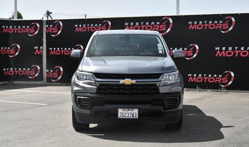 Satin Steel Metallic 2021 Chevrolet Colorado LT