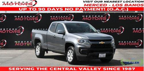 Satin Steel Metallic 2021 Chevrolet Colorado LT