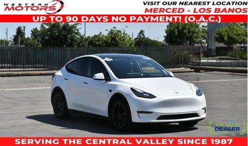 White 2023 Tesla Model Y Long Range