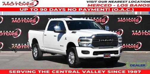 Bright White Clearcoat 2024 RAM 2500 Laramie