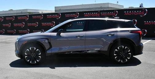 Galaxy Gray Metallic 2024 Chevrolet Blazer EV RS