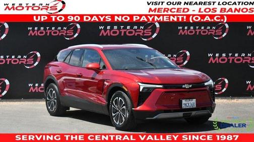 Radiant Red 2024 Chevrolet Blazer EV eAWD LT