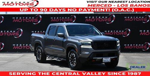Gun Metallic 2022 Nissan Frontier PRO-X