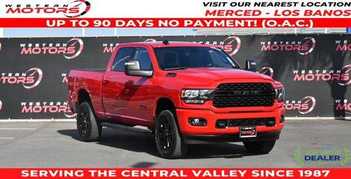 Flame Red Clearcoat 2024 RAM 2500 Big Horn