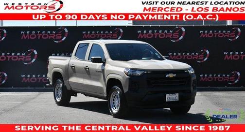 Sand Dune Metallic 2023 Chevrolet Colorado WT