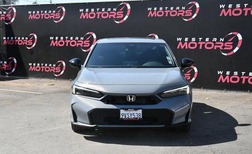 Gray 2025 Honda Civic Hybrid